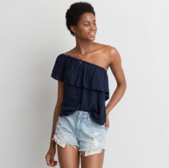 AE | One Shoulder Swing Top - Picture 2 of 2